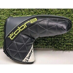 Cobra Golf Vintage Blade Putter Black/White/Lime Headcover